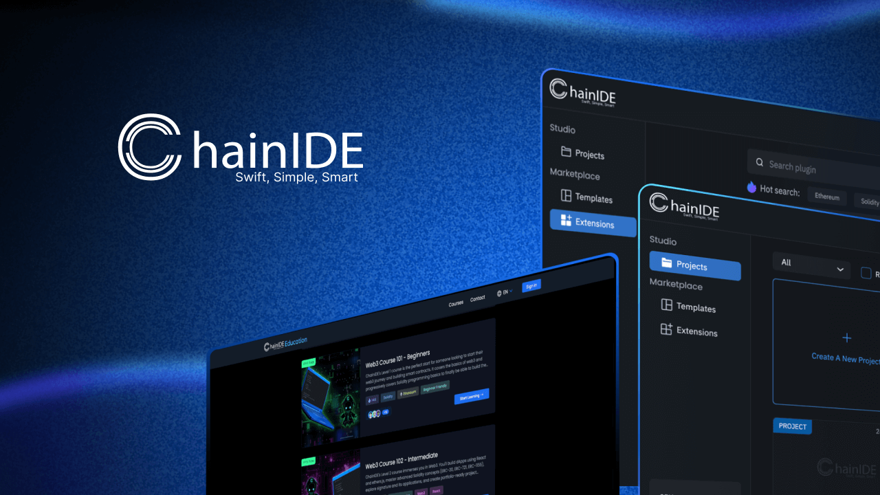 ChainIDE platform preview